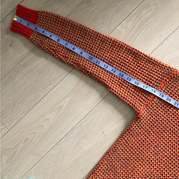 Urban Outfitters Cotton Blend Oversized Cardigan in Orange - Picture 2 of 9